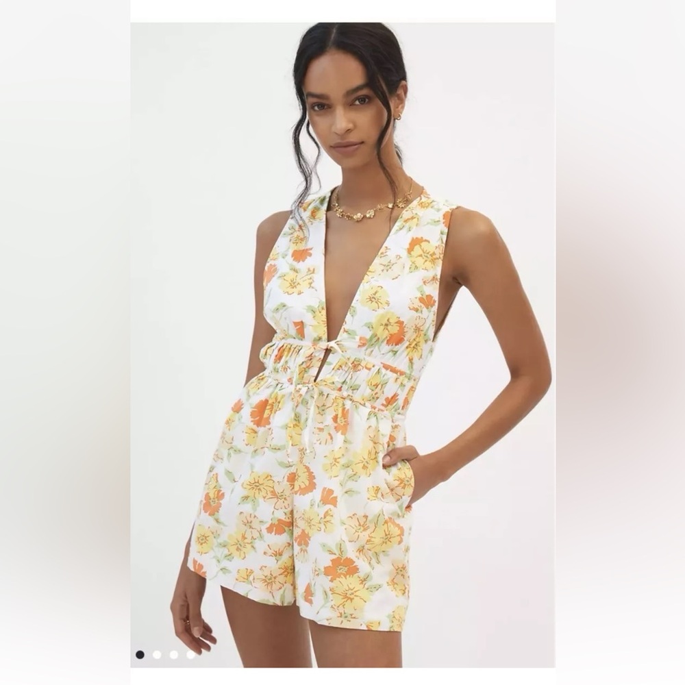 Faithfull The Brand Tamary Playsuit, Size 6